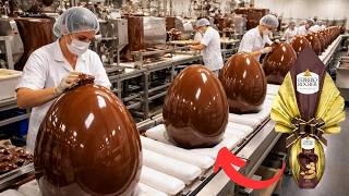 Você não imagina como o OVO DE PÁSCOA é feito! O processo vai te surpreender