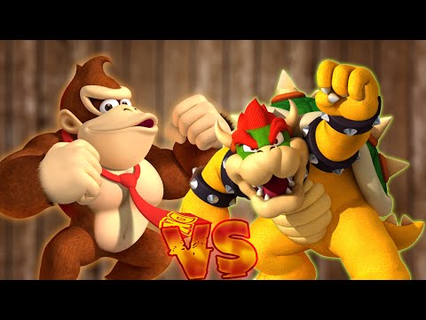 Donkey Kong Vs Bowser | Batalla de Rap | Rouchy | Español