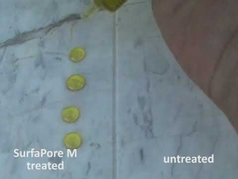 Waterproofing Marble Floor with SurfaPore M