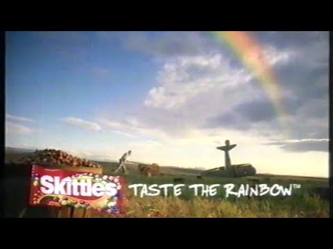 Skittles advert - Broadcast 21st January 1999 HTV (UK)
