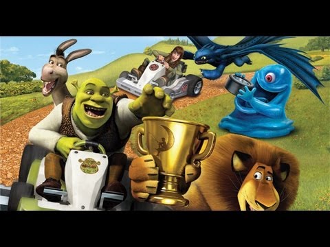 dreamworks super star kartz wii personnages