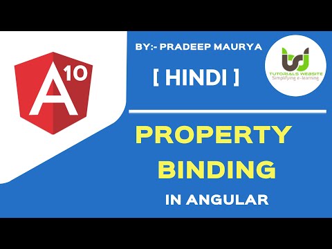 Property Binding in Angular | Angular 10 Tutorials in Hindi | Part 11 | withMe