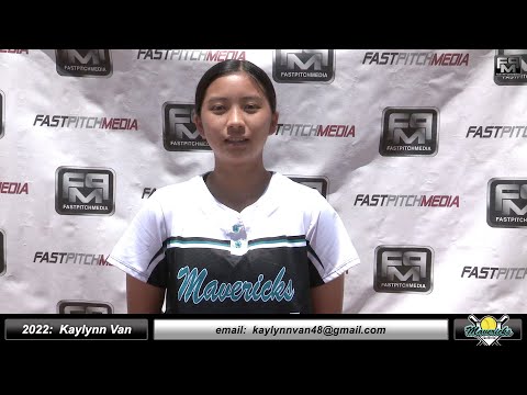 2022 Kaylynn Van 3.64 GPA - Athletic Middle Infielder Softball Skills Video - Mavericks Fastpitch