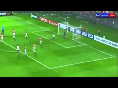 santa fe 3 vs 1 colo colo (copa libertadores)