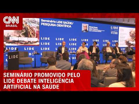 Evento reúne médicos, pesquisadores e especialistas para debater uso da ia na saúde | LIVE CNN