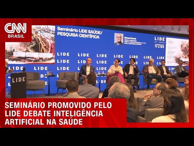 Evento reúne médicos, pesquisadores e especialistas para debater uso da ia na saúde | LIVE CNN