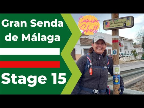 Gran Senda de Málaga Stage 15 Villanueva de Algaidas to Cuevas Bajas (Camino Shell)