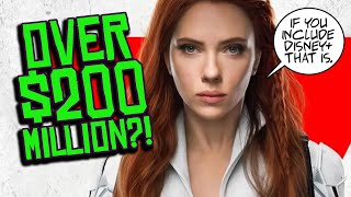 Black Widow Makes Over $200 MILLION... if you count Disney Plus, that is.