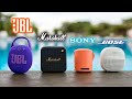 JBL Clip 5 VS Marshall Willen Bose Soundlink Micro Sony XB100