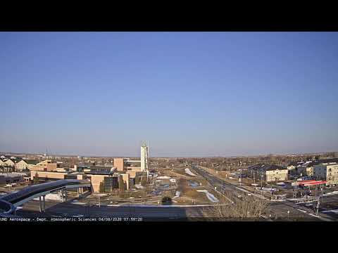 Scattered snow showers - 9 April 2020