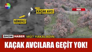 Kaçak avcılara ''termal dronlu'' operasyon