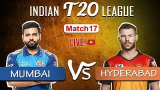 LIVE Cricket Scorecard - Mumbai Indians vs Sunrisers Hyderabad | IPL 2020 - 17th Match