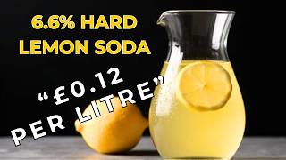12p per litre! How To Make Hard Lemon Soda