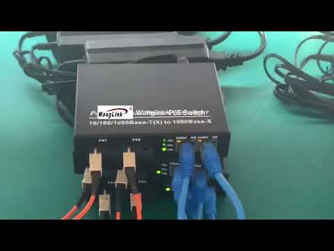 PoE Switch aging test, high quality control, Wanglink factory daily production