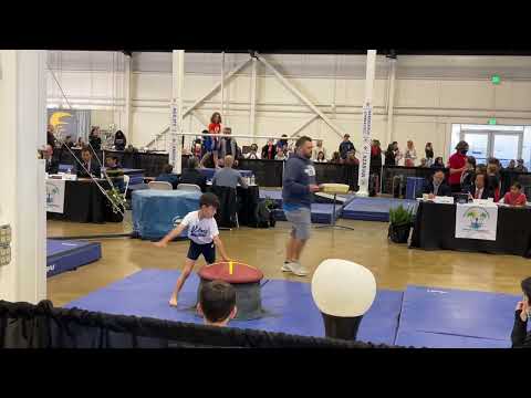 State Championships 2022 - Pommel Horse aka Mushroom- Level 3 Boys Gymnastics