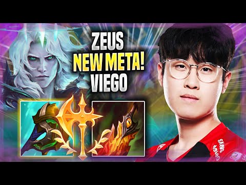 ZEUS TRIES NEW META VIEGO TOP! - T1 Zeus Plays Viego TOP vs Aatrox! | Season 2022