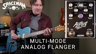 Video thumbnail for Spaceman Effects - Aurora Analog Flanger by AndyDemos