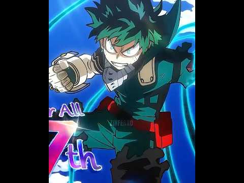 Deku Unlocks The 7th User's Quirk! | My Hero Academia #shorts