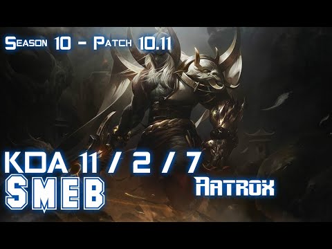 Smeb AATROX vs RENEKTON Top - Patch 10.11 KR Ranked