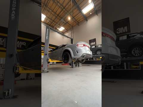 We installed a @magnaflowtv XMOD cat-back on our widebody Hellcat! #hellcat
