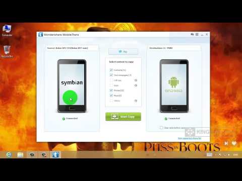 Move SMS from Symbian Nokia to LG Optimus Android Smartphone - Phone Transfer