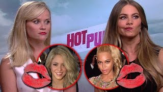 Sofia Vergara and Reese Witherspoon Would Love to Makeout with Beyonce! video