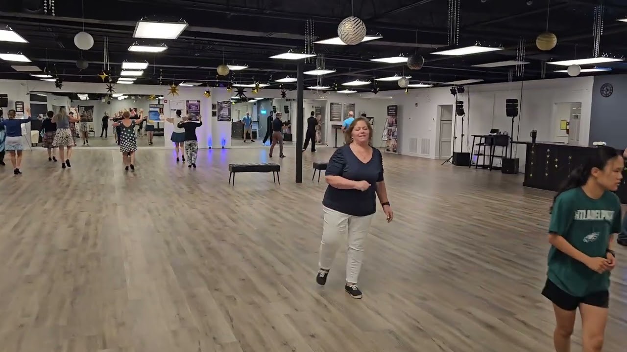 Just another Wednesday Night at the studio! Come in and join the fun & dance!