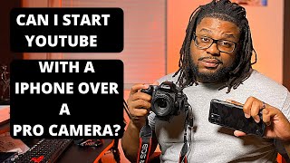 Can I shoot Youtube videos with Iphone over a Pro Camera? Tips & Tricks