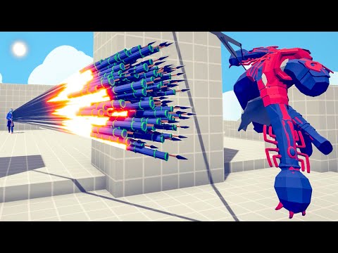 FIREWORK ARCHER GOD & ICE MAGE + 2X HARPOONER | TABS - Totally Accurate Battle Simulator