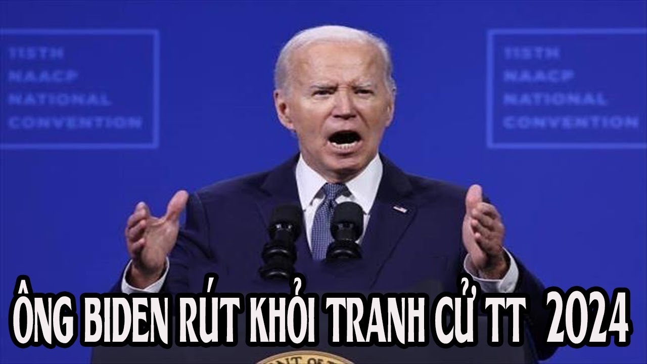 Tổng Thống BIden bất ngờ tuyên bố Rút lui khỏi Bầu Cử Tổng Thống 2024