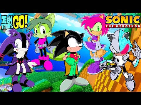 Teen Titans Go! Color Swap Transforms Raven Sonic Boom Sticks Surprise Egg and Toy Collector SETC