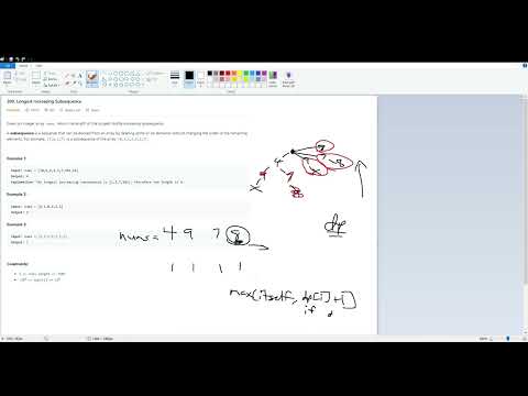 LeetCode 300. Longest Increasing Subsequence - Python