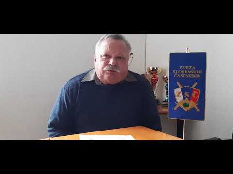 Jožef Roškar, predsednik Združenja slovenskih častnikov Ljutomer