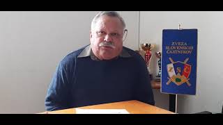 Jožef Roškar, predsednik Združenja slovenskih častnikov Ljutomer