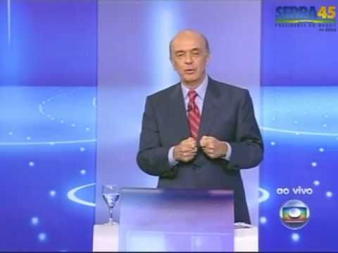 José Serra melhores momentos - Debate Rede Globo 30/09