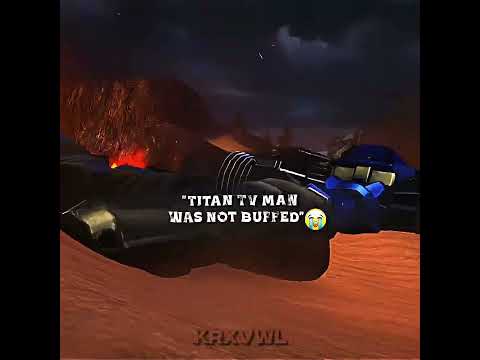 "Titan Tv Man wasn't buffed during the fight" 😭 || #skibiditoilet #edit #shorts #fyp