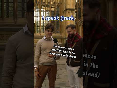 Oxford Polyglot Speaks So Many Languages 🤯