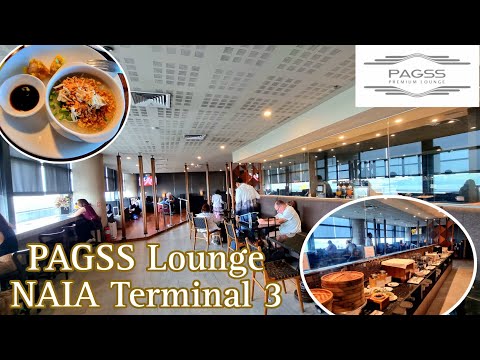 PAGSS LOUNGE NAIA TERMINAL 3 AEROPORTO DE MANILA ANA AIR LOUNGE