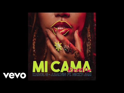 KAROL G, J. Balvin - Mi Cama ft. Nicky Jam (Remix - Official Audio)