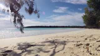 preview picture of video 'GoPro Timelaspe : Isle of Pines New caledonia , Île des Pins , Baie de kuto , Nouvelle Calédonie'