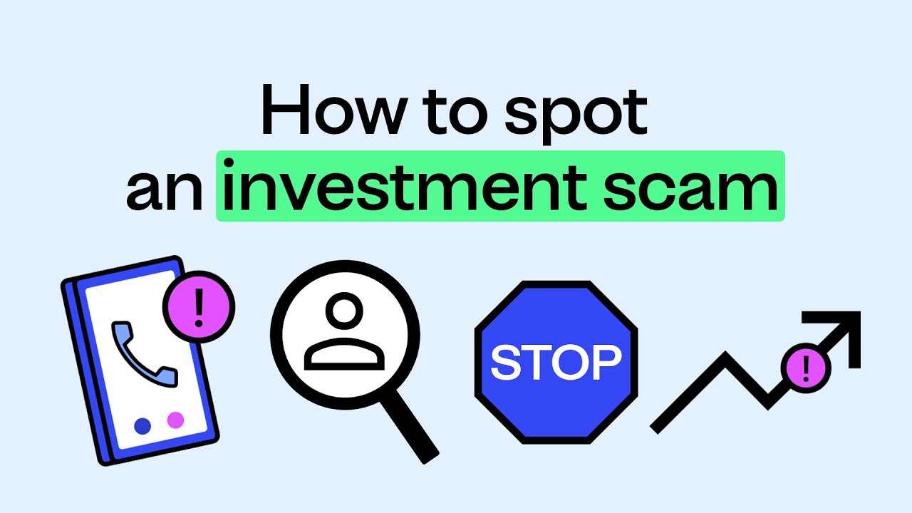 Video thumbnail image for: How to spot an investment scam