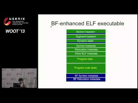 WOOT '13 - "Weird Machines" in ELF: A Spotlight on the Underappreciated Metadata