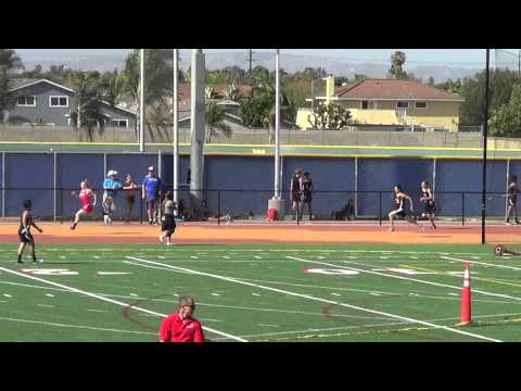 JVB 400m vs HB 4-16-15 - Los Alamtos Boys