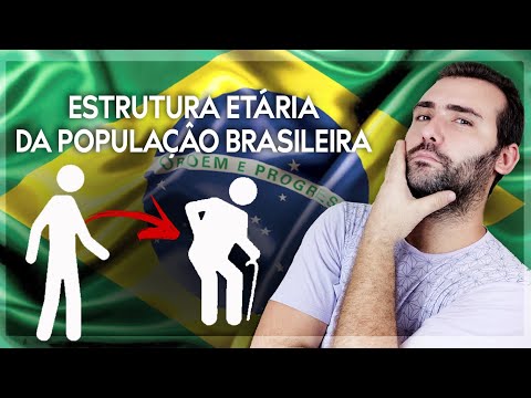 ESTRUTURA ETÁRIA DA POPULAÇÂO BRASILEIRA - EVOLUÇÂO DA PIRÂMIDE ETÁRIA BRASILEIRA