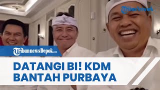 Senyum Semringah KDM seusai Datangi BI, Bantah Tudingan Purbaya soal Dana Mengendap Rp 4,1 T