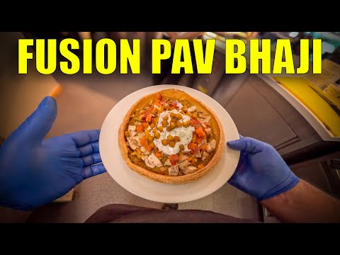 Mumbai Street Food Reinvented | Fusion Pav Bhaji with a UK Spin 👌😊👍