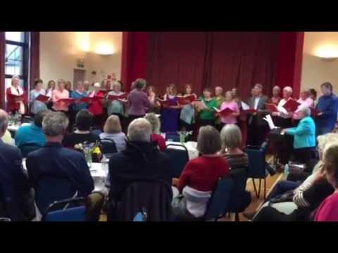 Traquair choir sings Karine Polwart's 'Follow the Heron Home'