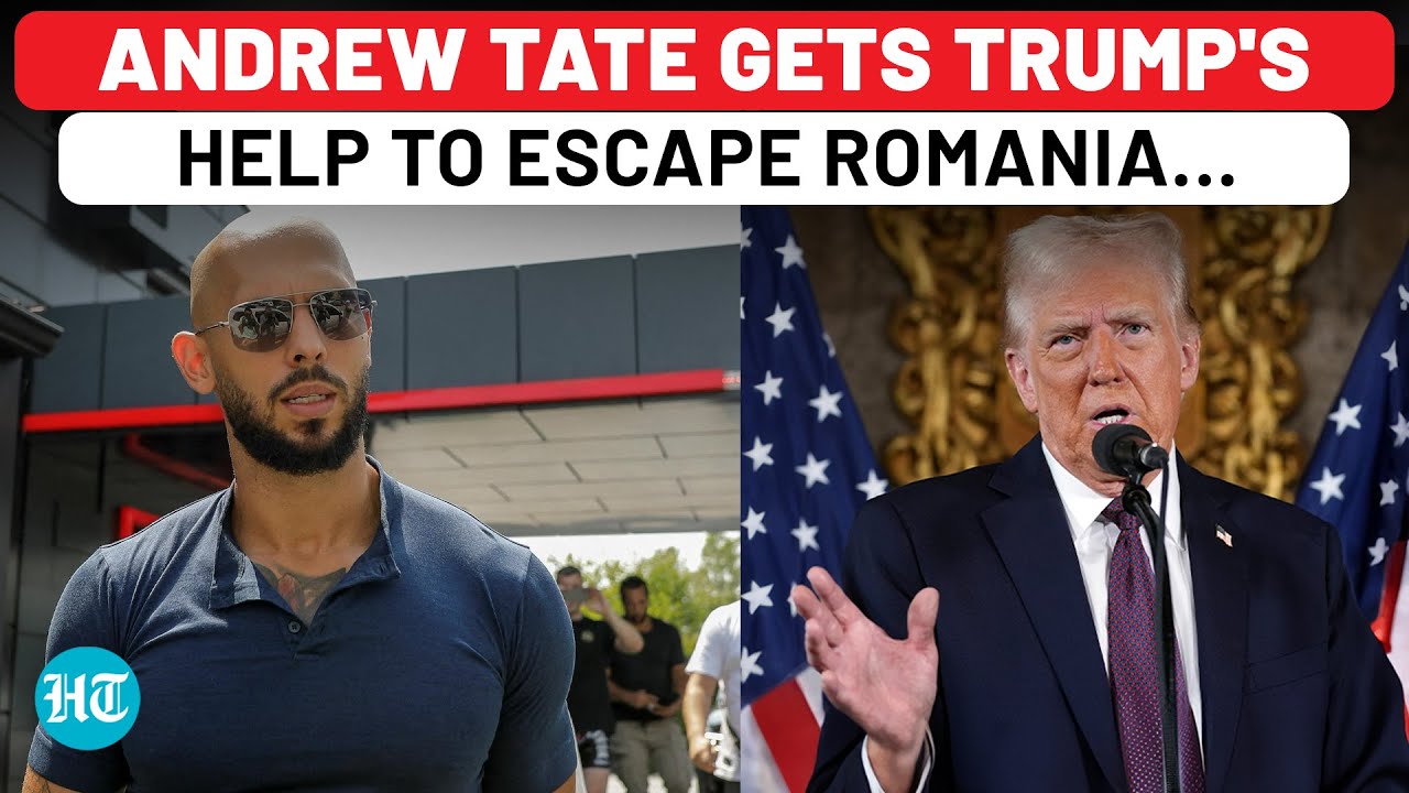 Andrew Tate Gets Trump's Aid To Escape Romania Amid Elon Musk-Backed UK PM Bid| Sex Trafficking Case