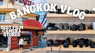 Bangkok Travel Vlog 🇹🇭 Vintage Film Camera Stores in Bangkok, Street Food + Shopping Haul (2022)