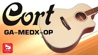 Video thumbnail for Электроакустическая гитара CORT GA-MEDX-OP by PopMusicRu